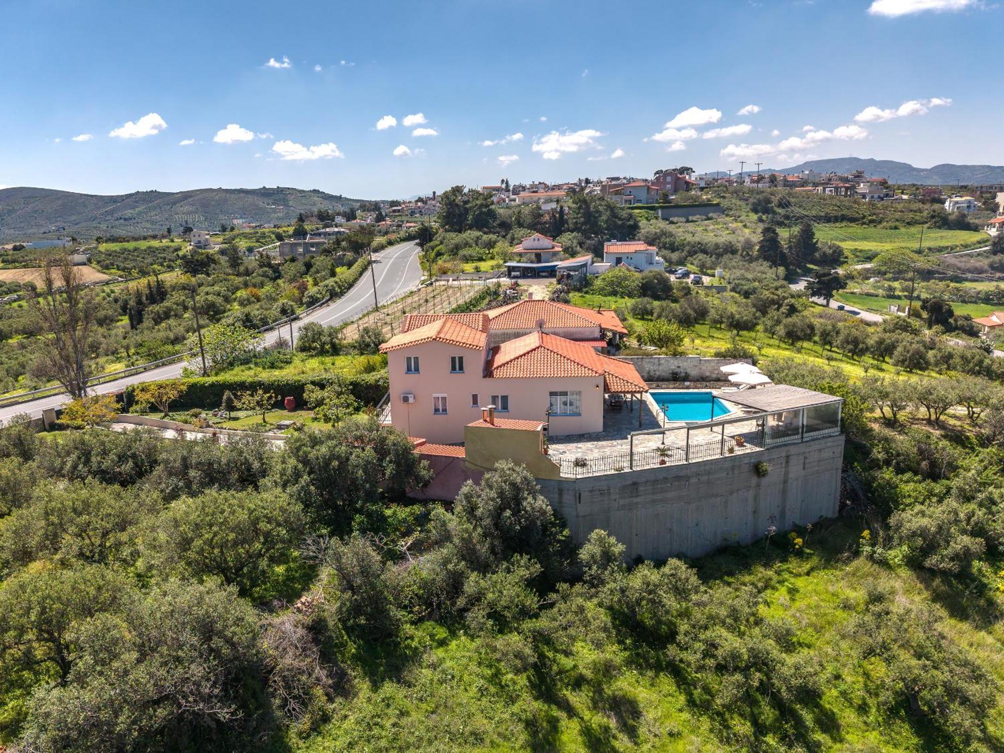 Villa Galini Episkopí- Rethimno Exteriér fotografie
